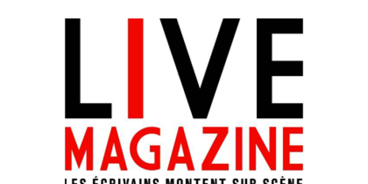 Joël Saget participe au live magazine du salon du livre