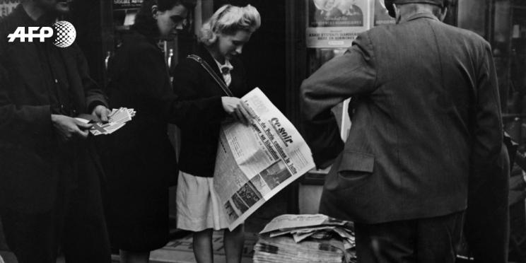 75th anniversary of the Liberation of Paris : August 20, 1944, reported by AFP